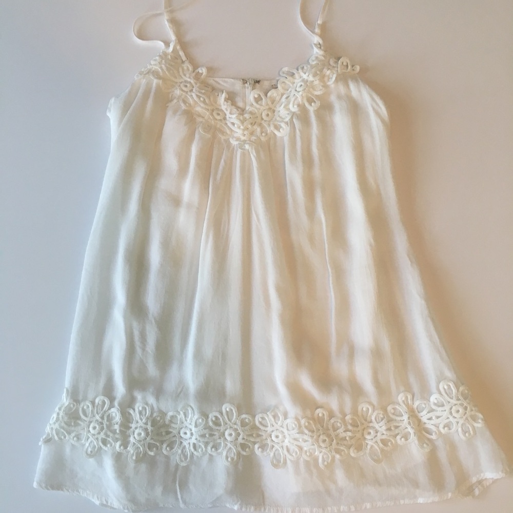 White Thin Strapped Camisole